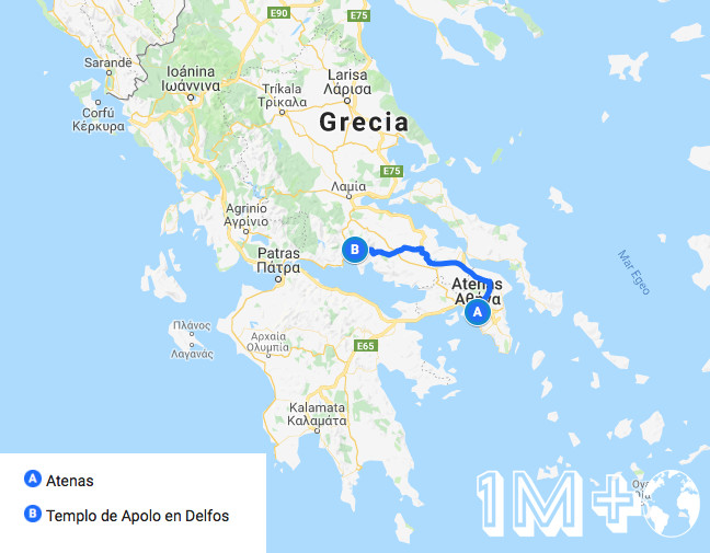 ruta por grecia